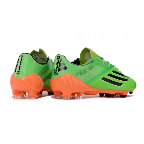 Kopačky Adidas F50 ELITE FG Zelená Oranžovýý 