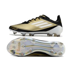 Kopačky Adidas F50 ELITE FG Pánské Zlato Černá 