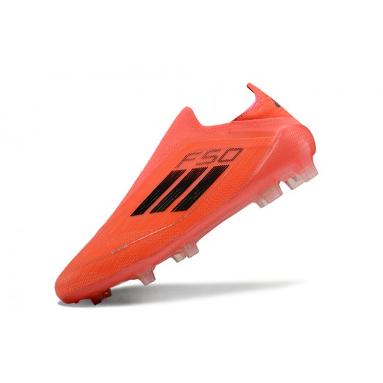 Kopačky Adidas F50 Elite Laceless FG Shoelace Oranžovýý Pánské 