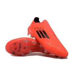 Kopačky Adidas F50 Elite Laceless FG Shoelace Oranžovýý Pánské 