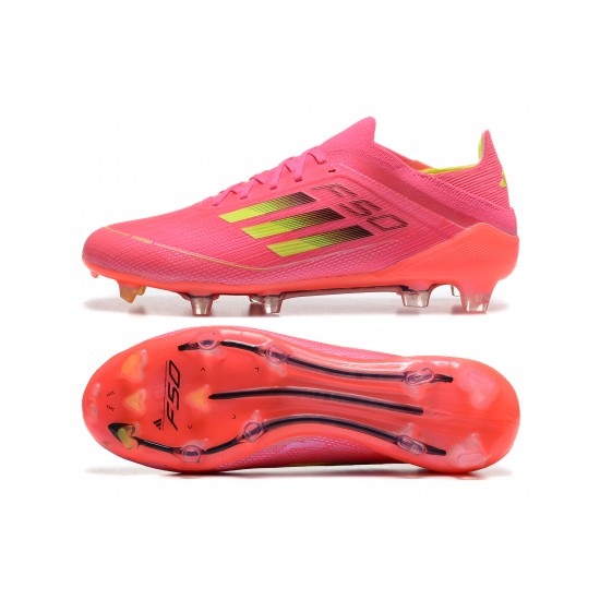 Kopačky Adidas F50 FG Růžový Červené Pánské Low cut 