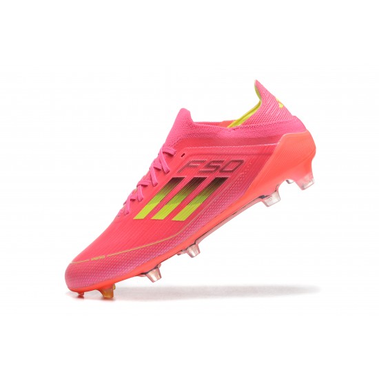 Kopačky Adidas F50 FG Růžový Červené Pánské Low cut 