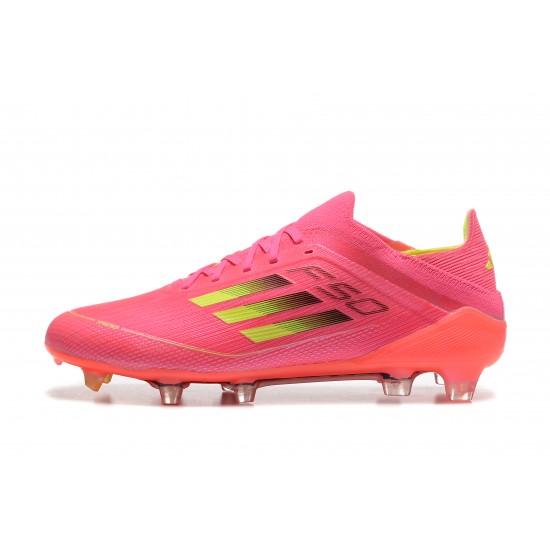 Kopačky Adidas F50 FG Růžový Červené Pánské Low cut 