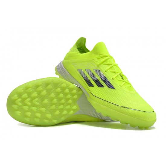 Kopačky Adidas F50 PRO TF Chartreuse Pánské Soccer shoes scraps