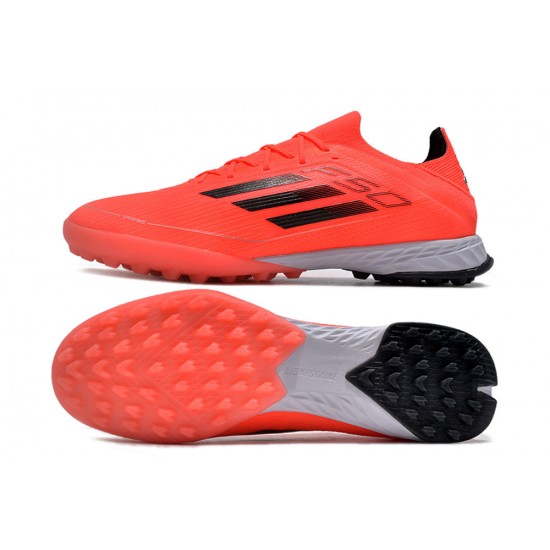 Kopačky Adidas F50 PRO TF Červené Černá Pánské 