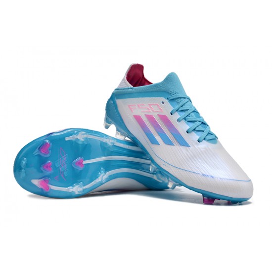 Kopacky Adidas F50 FG Modrý Šedá Růžový Pánské/Dámské 