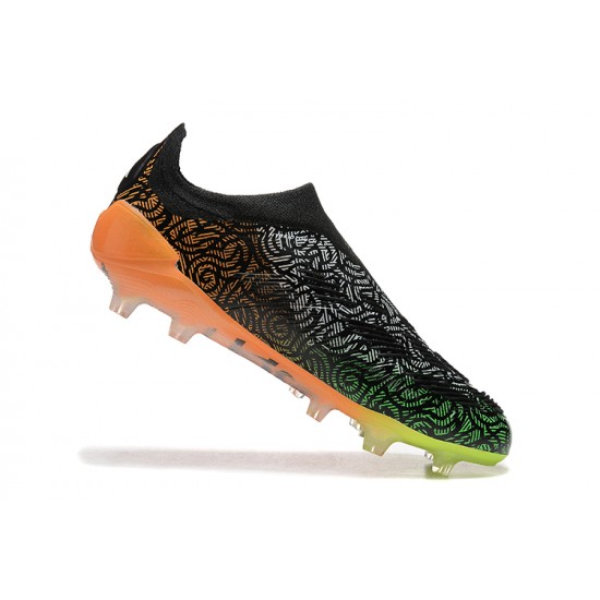 Kopačky Adidas Predator Accuracy FG Černá Oranžovýý Pánské 