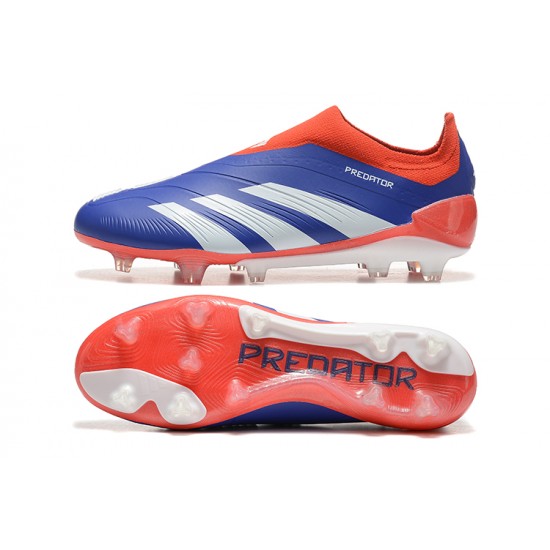 Kopačky Adidas Predator Accuracy FG Modrý Červené Pánské 