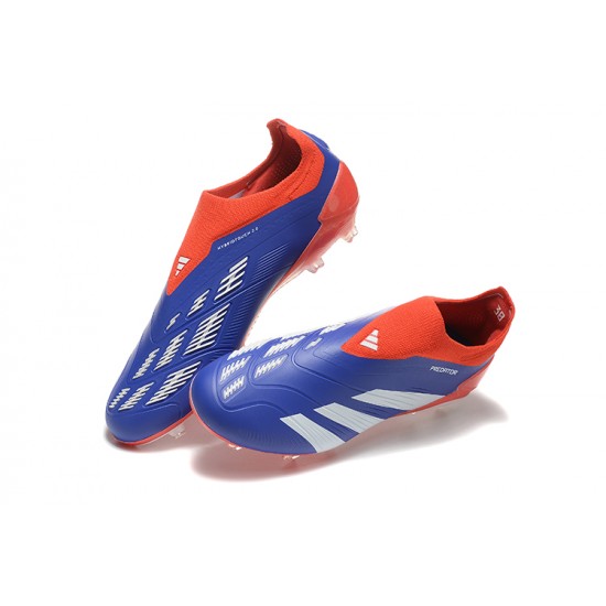 Kopačky Adidas Predator Accuracy FG Modrý Červené Pánské 