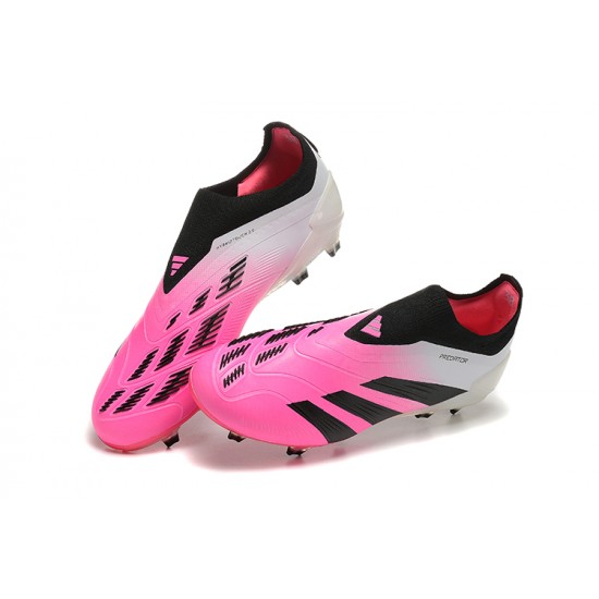 Kopačky Adidas Predator Accuracy FG Růžový Černá Pánské 