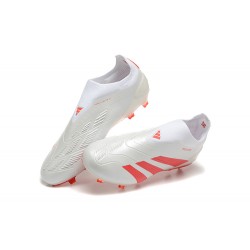 Kopačky Adidas Predator Accuracy FG Červené Bílý Pánské 