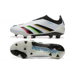 Kopačky Adidas Predator Accuracy FG Bílý Černá 