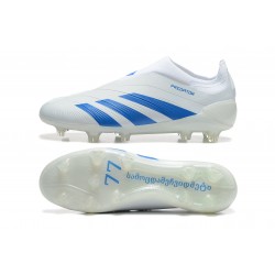 Kopačky Adidas Predator Accuracy FG Bílý a Modrý Pánské 