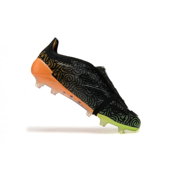 Kopačky Adidas Predator Accuracy FG Černá a Oranžovýý Pánské 