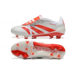 Kopačky Adidas Predator Accuracy FG Bílý a Červené 