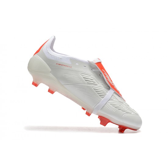 Kopačky Adidas Predator Accuracy FG Bílý a Červené 