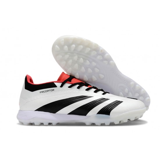 Kopačky Adidas Predator 24 Elite TF Bílý a Černá Pánské 