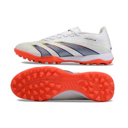 Kopačky Adidas Predator 24 Elite TF Bílý a Oranžovýý Pánské 