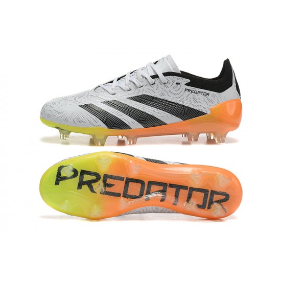 Kopačky Adidas Predator Accuracy FG Černá Oranžovýý Pánské 