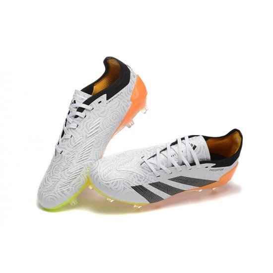 Kopačky Adidas Predator Accuracy FG Černá Oranžovýý Pánské 