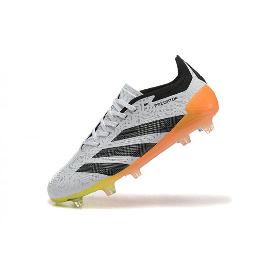 Kopačky Adidas Predator Accuracy FG Černá Oranžovýý Pánské 