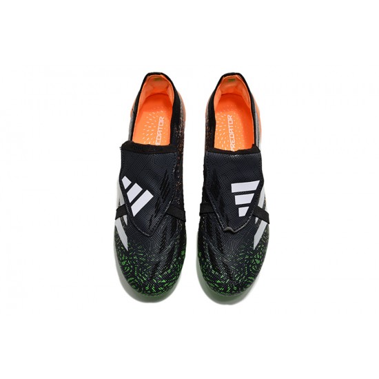 Kopacky Adidas Predator Accuracy FG Boost Černá Zelená Bílý Oranžovýý Pánské/Dámské 