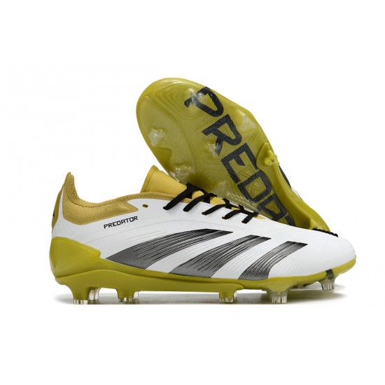 Kopacky Adidas Predator Accuracy FG Boost Olivový Černá Bílý Pánské 