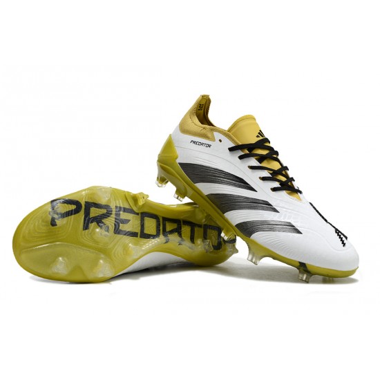 Kopacky Adidas Predator Accuracy FG Boost Olivový Černá Bílý Pánské 