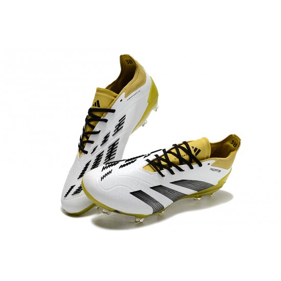 Kopacky Adidas Predator Accuracy FG Boost Olivový Černá Bílý Pánské 