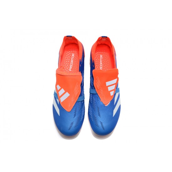 Kopacky Adidas Predator Accuracy FG Boost Oranžovýý Blue Bílý Pánské/Dámské 