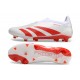 Kopacky Adidas Predator Accuracy FG Boost Bílý Červené Pánské 