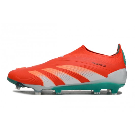 Kopacky Adidas Predator Accuracy FG Low Zelená Oranžovýý Pánské 