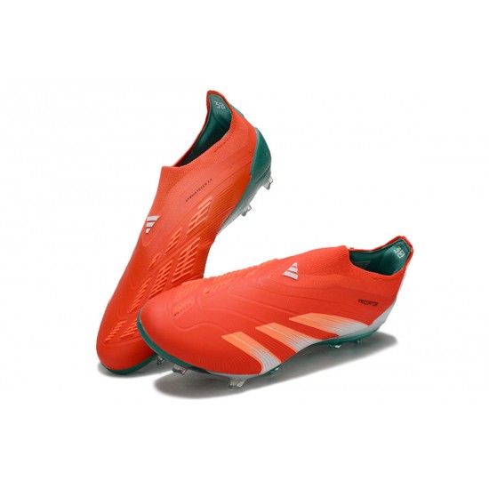 Kopacky Adidas Predator Accuracy FG Low Zelená Oranžovýý Pánské 