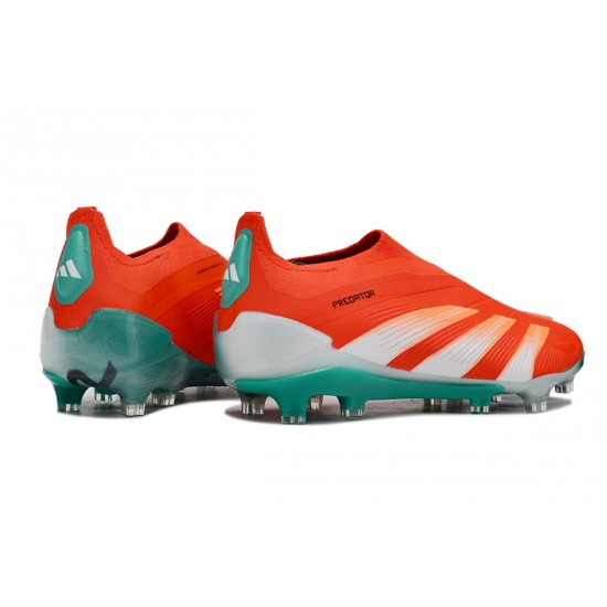 Kopacky Adidas Predator Accuracy FG Low Zelená Oranžovýý Pánské 