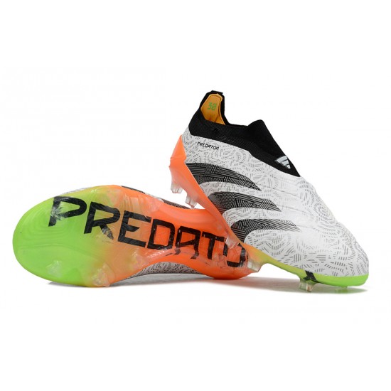 Kopacky Adidas Predator Accuracy FG Low Oranžovýý Černá Šedá Pánské 