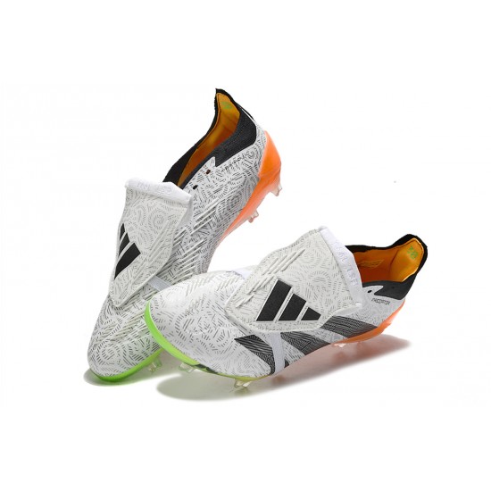 Kopacky Adidas Predator Accuracy FG Low Oranžovýý Bílý Černá Pánské 