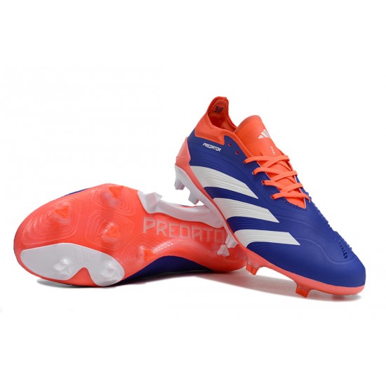 Kopacky Adidas Predator Accuracy FG Low Oranžovýý Bílý Blue Pánské 