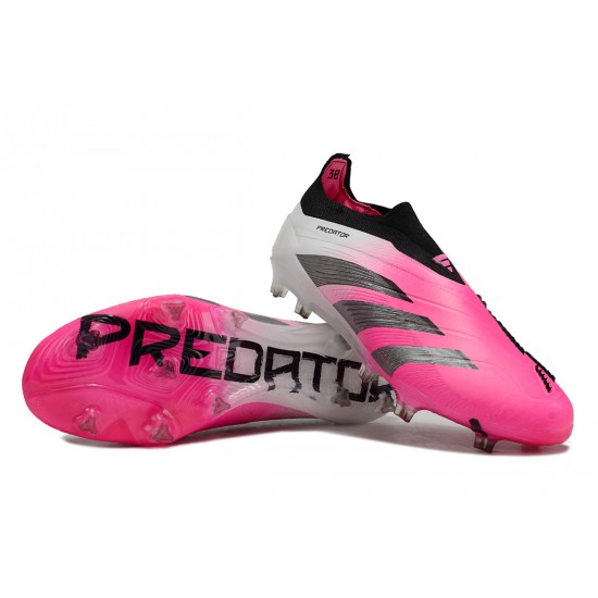 Kopacky Adidas Predator Accuracy FG Low Nachový Bílý Černá Pánské 