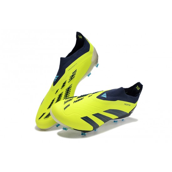 Kopacky Adidas Predator Accuracy FG Low Žlutý Blue Pánské 