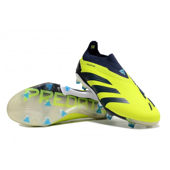 Kopacky Adidas Predator Accuracy FG Low Žlutý Blue Pánské 