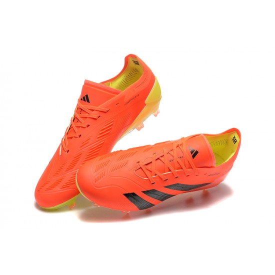 Kopačky Adidas Predator Accuracy FG Oranžovýý Černá Pánské 