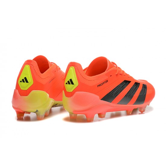 Kopačky Adidas Predator Accuracy FG Oranžovýý Černá Pánské 