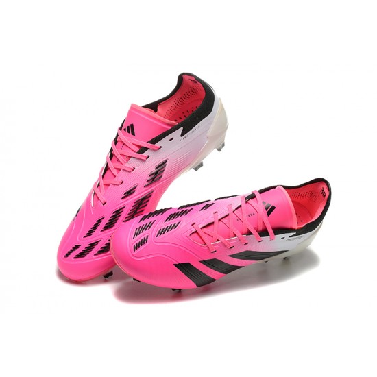 Kopačky Adidas Predator Accuracy FG Růžový Černá Pánské 