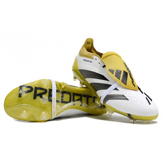 Kopacky Adidas Predator Accuracy FG Černá Bílý Olivový Pánské 