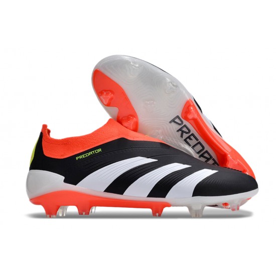 Kopacky Adidas Predator Accuracy FG Černá Bílý Oranžovýý Pánské 