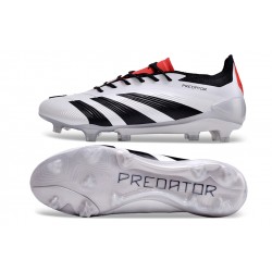 Kopacky Adidas Predator Accuracy FG Černá Bílý Červené Pánské 