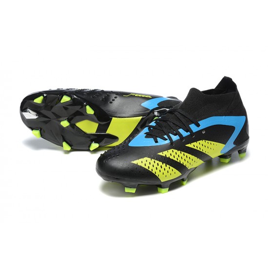 Kopacky Adidas Predator Accuracy FG Černá Žlutý Blue Pánské 