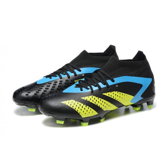 Kopacky Adidas Predator Accuracy FG Černá Žlutý Blue Pánské 