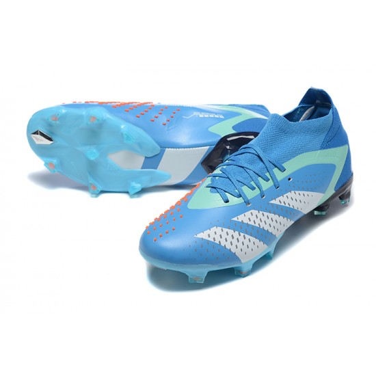 Kopacky Adidas Predator Accuracy FG Blue Šedá Pánské 