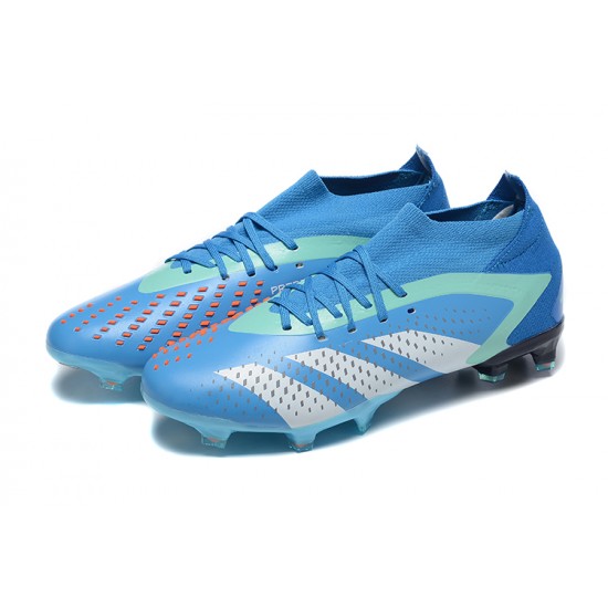 Kopacky Adidas Predator Accuracy FG Blue Šedá Pánské